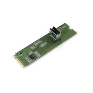Icy Dock Adapter M.2Nvme->SlimSAS-4i mit Redriver M.2...