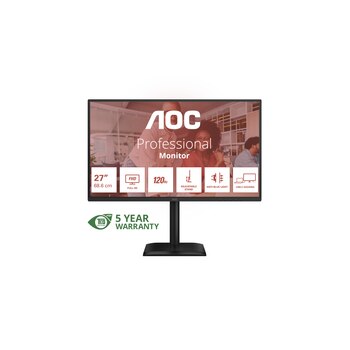 AOC 27E4CV Monitor Full HD höhenverstellbar