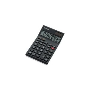 Sharp EL-124TWH Desktop Calculator 12-Digit