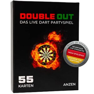 Anzen DOUBLE OUT - Das Live Dart Trinkspiel