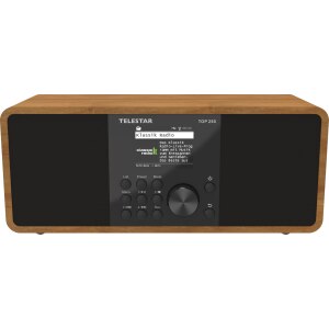 Telestar Internet Radio TOP 250 Braun/Holz
