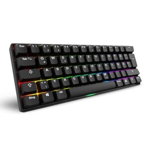 Sharkoon Skiller SGK50 S4 Gen2 PBT schwarz DE-Layout...