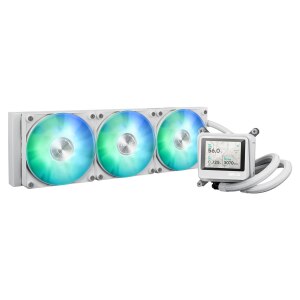 ASUS MAX Gaming LC 360 ARGB LCD White Edition...