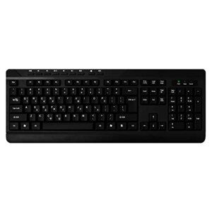 MEDIARANGE Tastatur Multimedia Keyboard black QWERTY GR -...