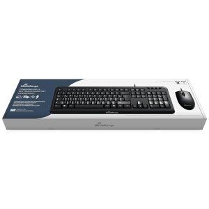 MEDIARANGE kabelgebundenes Tastatur- und optische...