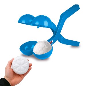 JAMARA Schneeballzange Duo 38cm blau