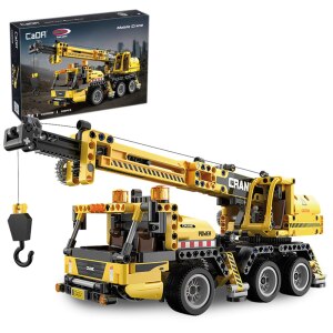 JAMARA CaDA Mobilkran Bricks gelb 8+