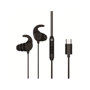 Conceptronic BRENDAN05B USB-C Ergonomisches In-Ear-Headset