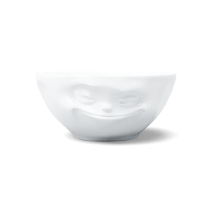 BHS FIFTYEIGHT Schale 350ml - Grinsend weiß