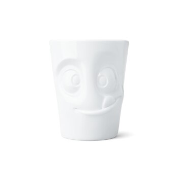 FIFTYEIGHT PRODUCTS FIFTYEIGHT Henkelbecher 350ml - Lecker weiß
