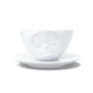 BHS FIFTYEIGHT Kaffeetasse 200ml - Och bitte weiß