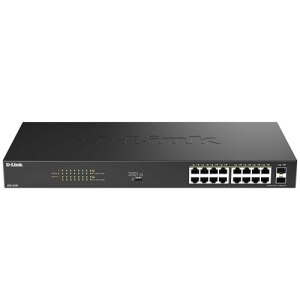 D-Link DGS-1018P Unmanaged Gigabit Ethernet (10/100/1000)...