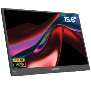 Verbatim Portable 15.6″ FHD Monitor LIGHT Tragbarer...