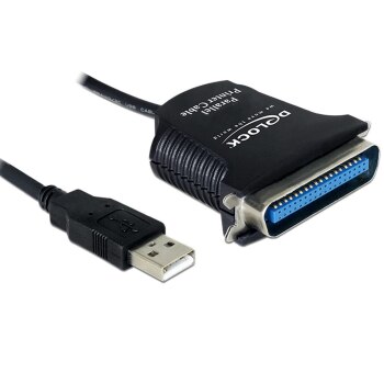 Delock USB to Printer adapter cable - Parallel-Adapter