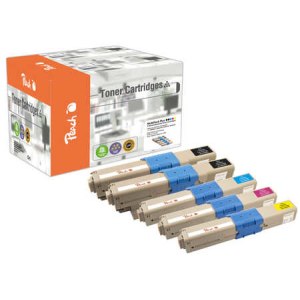 Peach PT616 Toner Cartridge 5 pc(s) Black, Cyan, Magenta,...