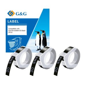 G&G | Ninestar Prägeband Schriftband Bandfarbe...