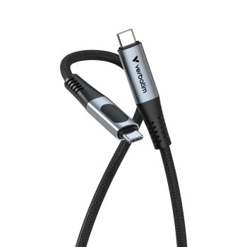Verbatim 31849 cavo USB USB4 Gen 2x2 1,2 m USB C 40 Gbit/s 240 W Nero