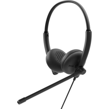 DELL WH125 Auricolare Cablato A Padiglione Ufficio USB tipo A Nero