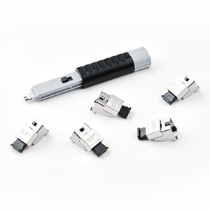 Smart Keeper NC13PKBK 5 x LAN Cable Locks 2 with 1 Lock...