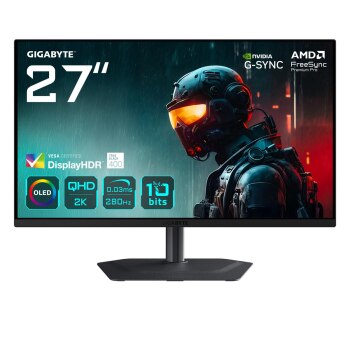 GIGABYTE MO27Q2A 27″ OLED 2K QHD Gaming Monitor