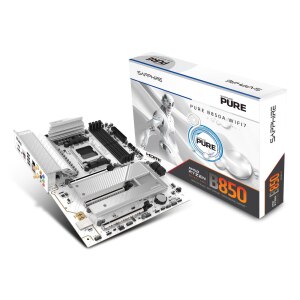 Sapphire PURE B850A WIFI7 1xHDMI 1.4 1xDP 1.2 - Mainboard...