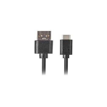 Lanberg CA-USBO-10CU-0005-BK - 0,5 m - USB A - USB C - USB 2.0 - 0,48 Gbit/s - Schwarz