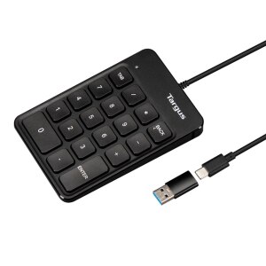 Targus AKP13GL Numerische Tastatur Universal USB Schwarz
