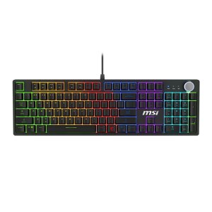 MSI FORGE GK320 RED Tastatur Gaming USB QWERTY Englisch...