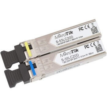 MikroTik S-3553LC20D - Kit - SFP (Mini-GBIC)-Transceiver-Modul
