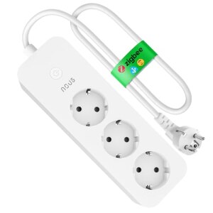 Nous A11Z Steckerleiste ZigBee3.0 3xSchuko/Messung