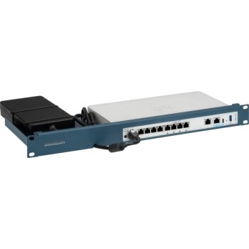 Rackmount.IT RM-CI-T25 - Montagesatz für Netzwerkgeräte - Rack montierbar - cisco metallisch blau - 1U - 48.3 cm (19″)