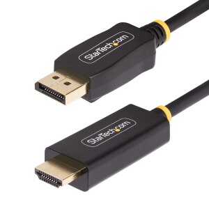 StarTech.com 10ft (3m) DisplayPort to HDMI Adapter Cable,...