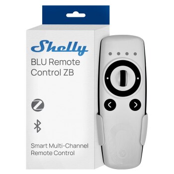 Shelly Plug & Play Blu Remote Control ZB black