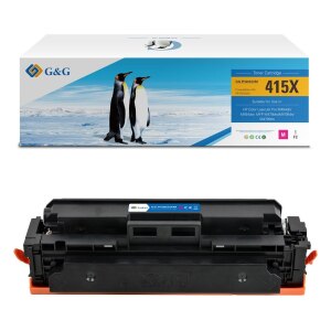 G&G | Ninestar XL-Toner kompatibel mit HP 415X/W2033X...
