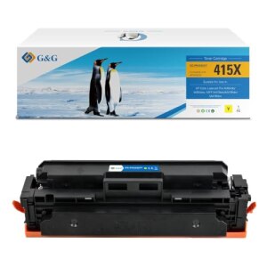 G&G | Ninestar XL-Toner kompatibel mit HP 415X/W2032X...