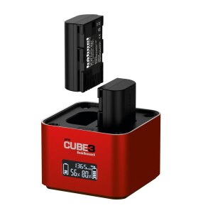 Hähnel Doppelladegerät Pro Cube 3 - Canon mit...