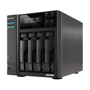 Asustor NAS 4 BAIE Quad-Core 2.0GHz DDR4 - Storage Server...