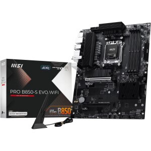 MSI PRO B850-S EVO WIFI motherboard AMD B850 Socket AM5 ATX