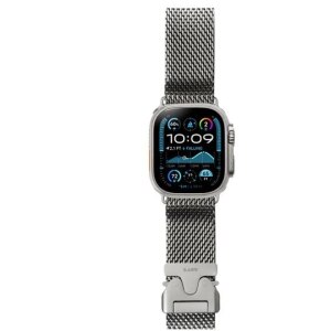 Laut International SATURN LOOP Titanium woven mesh band...