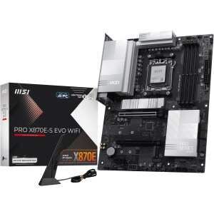 MSI PRO X870E-S EVO WIFI motherboard AMD X870E Socket AM5...