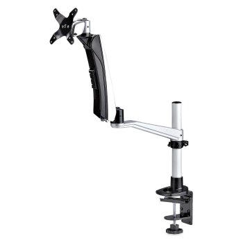 StarTech.com Desk Mount Monitor Arm For 27in 16:9 or 30in 21:9 Ultrawide Screens, VESA 75x75/100x100, Tool-Less