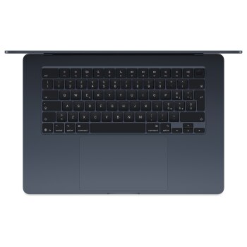 Apple MacBook Air: Apple M5 chip with 10-core CPU and 10-core GPU, 16GB, 512GB SSD - Midnight