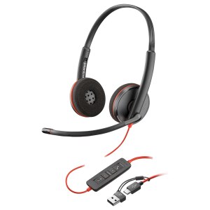 HP Poly Blackwire 3210 Monaural USB-C Black Headset...