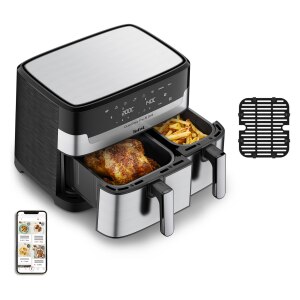 Tefal Dual Easy Fry & Grill EY905D Doppia 8,3 L...