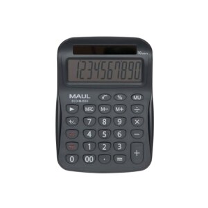 MAUL Tischrechner ECO MJ 555, 10 Stellen, grau