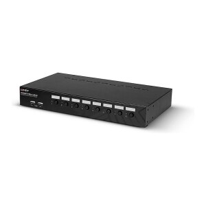 Lindy 39538 Tastatur/Video/Maus (KVM)-Switch Rack-Einbau...