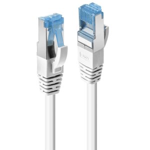 Lindy 47191 Netzwerkkabel Weiß 0,5 m Cat6a S/FTP...