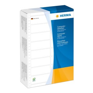 HERMA Computeretiketten weiß 88,9x35,7   mm Papier...