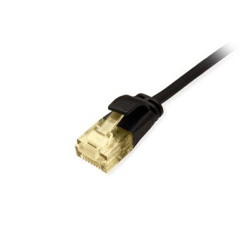 Equip 626903 cavo di rete Nero 1 m Cat6a U/UTP (UTP) Rotondo