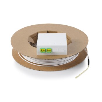 DIGITUS FTTX Installationskit LC/APC 50.00 m 4-Faser